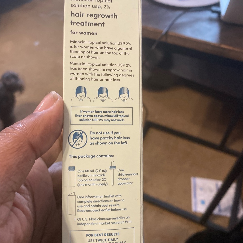 Hers minoxidil topical solution usp.2%